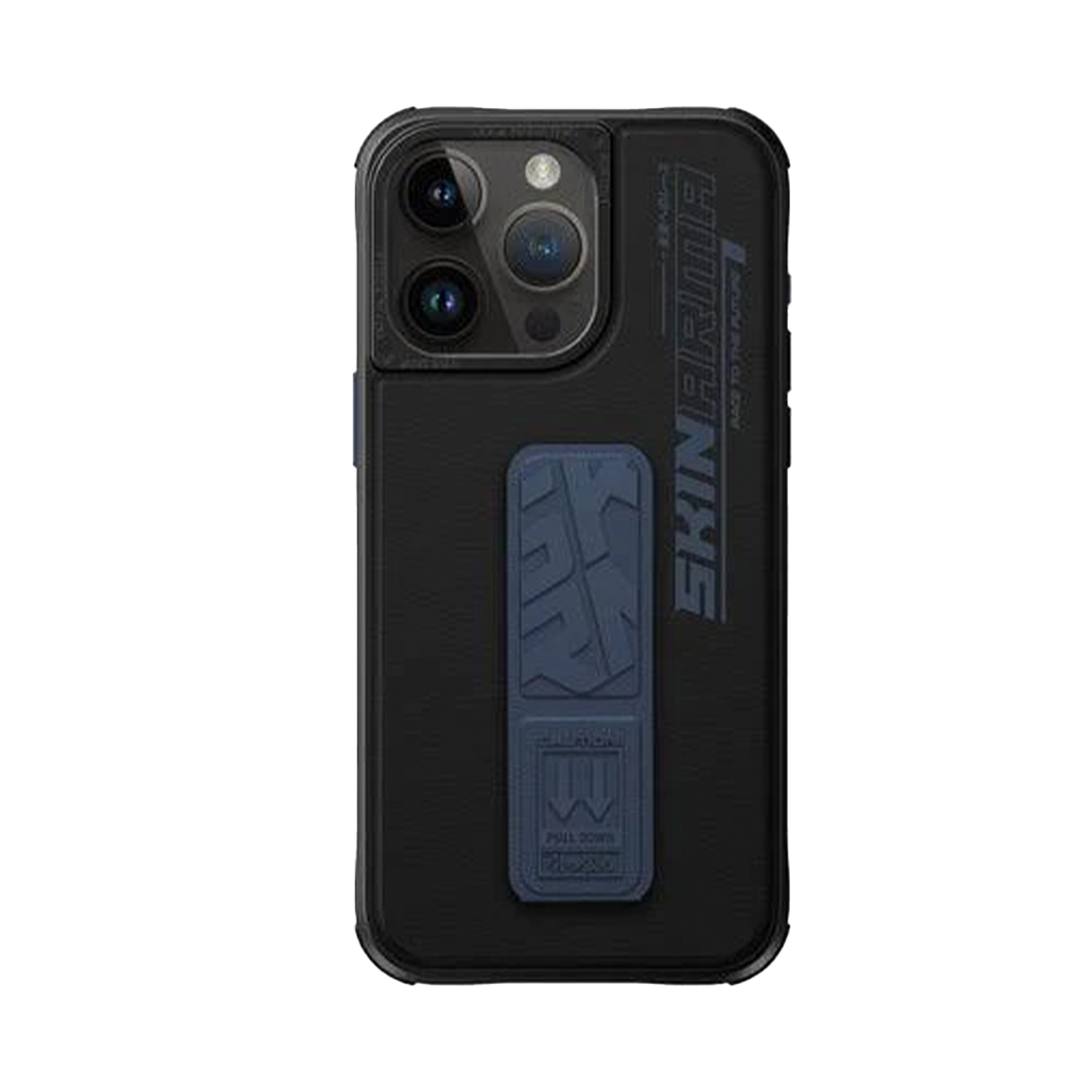 SKINARMA-BACK COVER SLATE WITH GSEPSTAND 15 PRO MAX