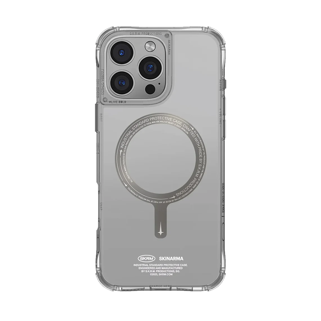 SKINARMA - BACK COVER SAIDO CLEAR MAGSAFE 16 PRO MAX