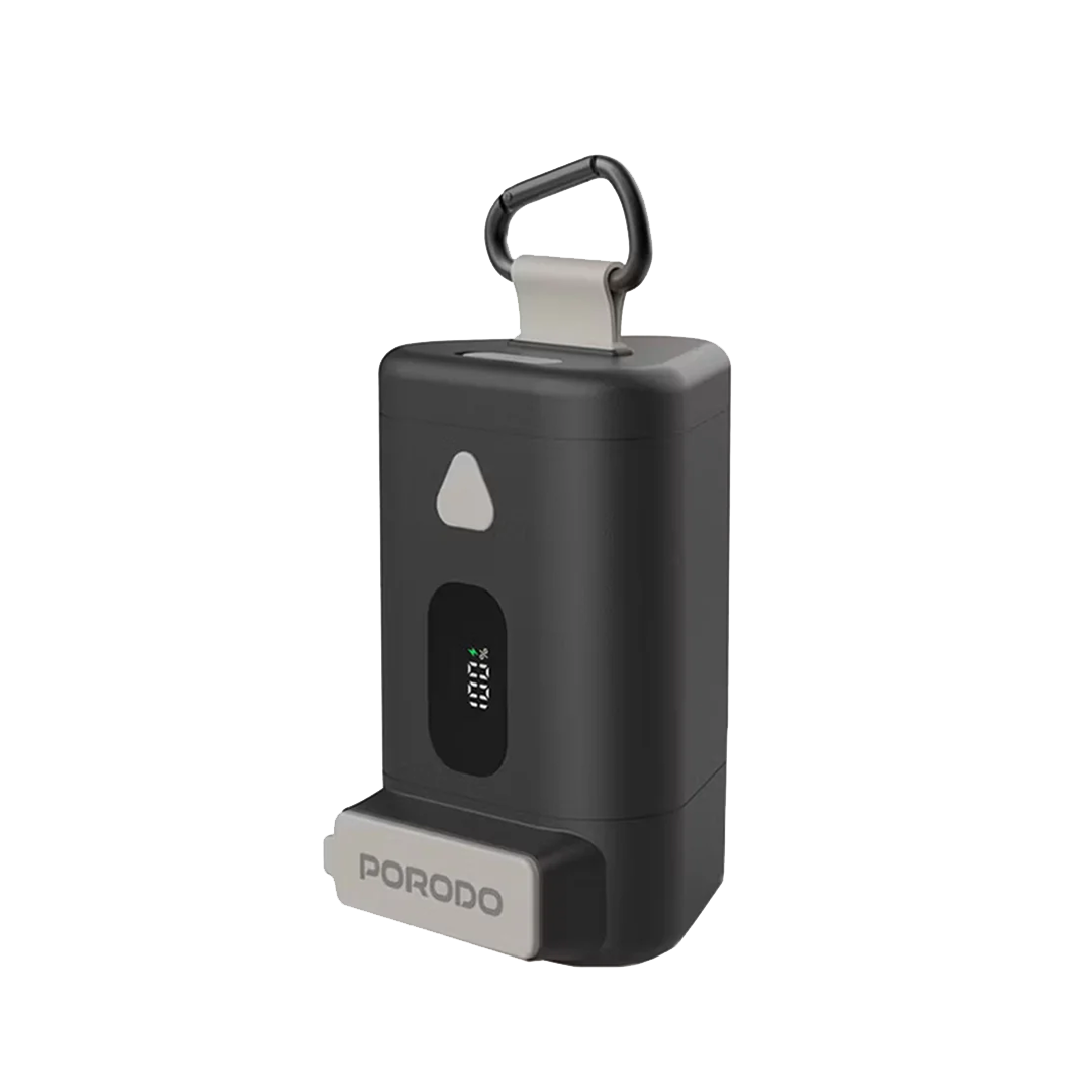 PORODO-POWER BANK 15000mAH 70cm CABLE TYPE-C 65W PBO69