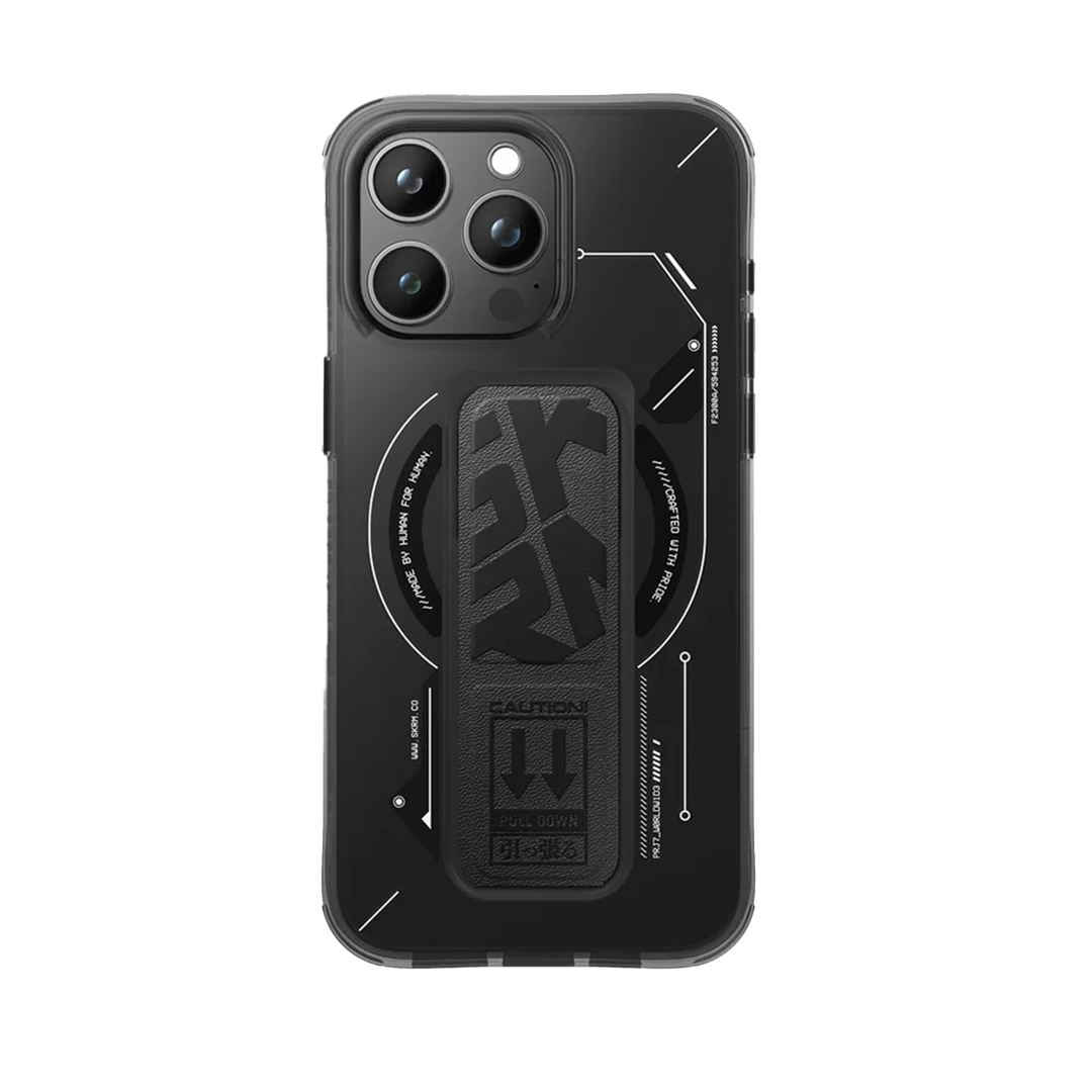 SKINARMA-BACK COVER SLATE WITH GSEPSTAND 15 PRO