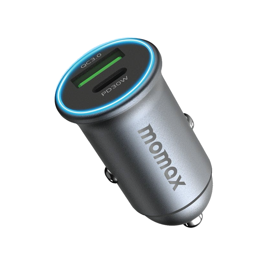 MOMAX-MOVE CAR CHARGER 30W