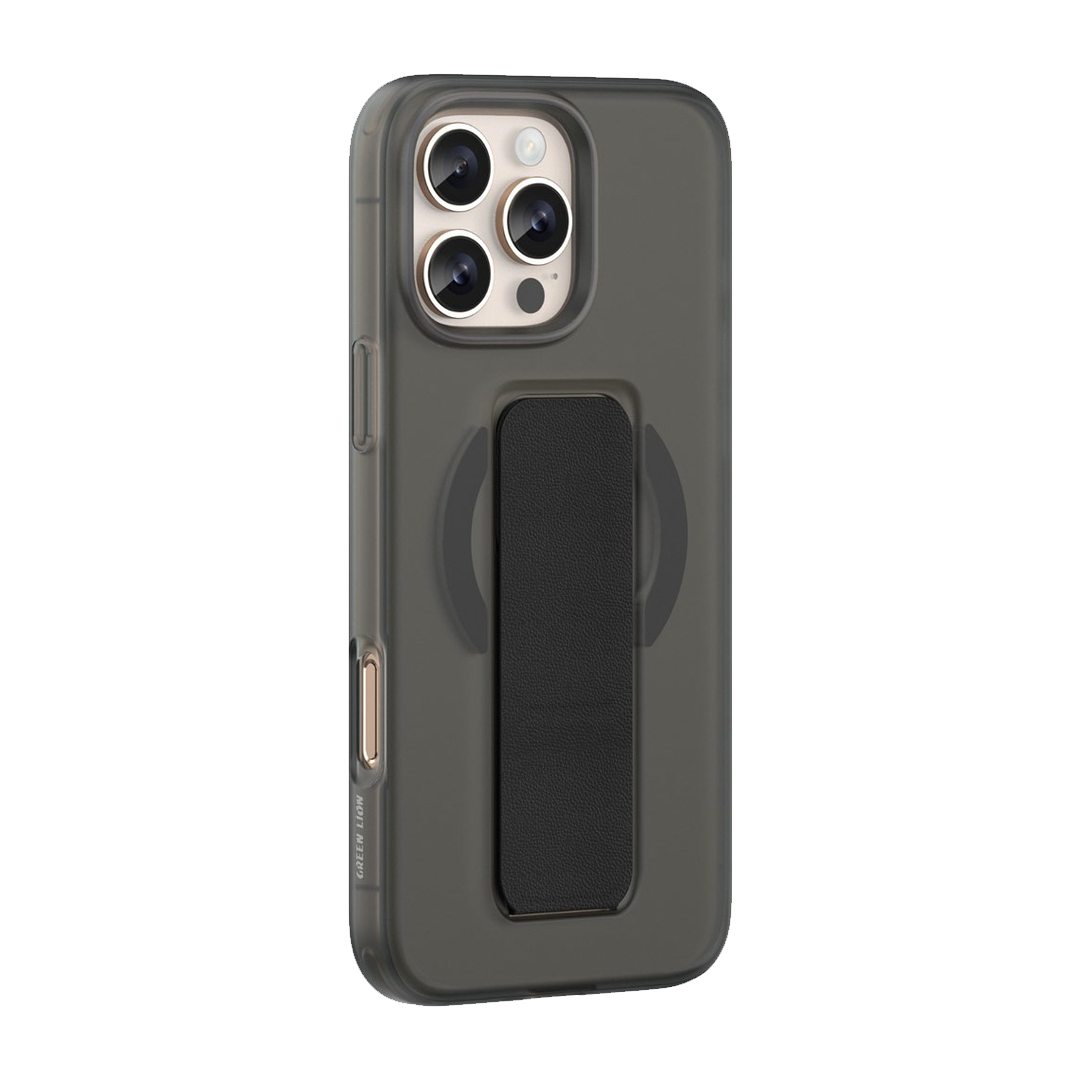 GREEN LION -BACK COVER GRIP MAGSAFE BLACK 16 PRO