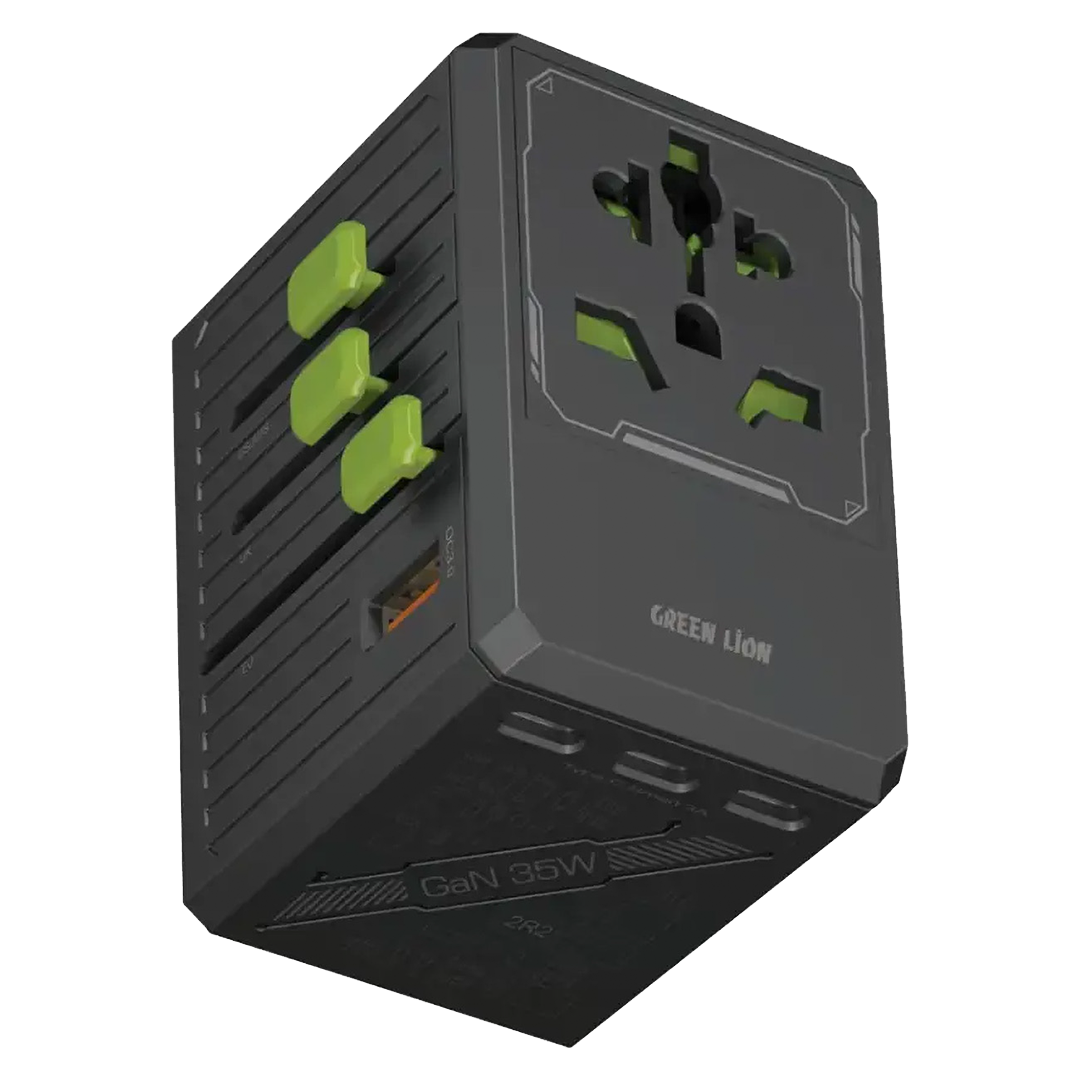 GREEN LION -100W PD GaN PREMIUM 3 USB-C 1USB-A