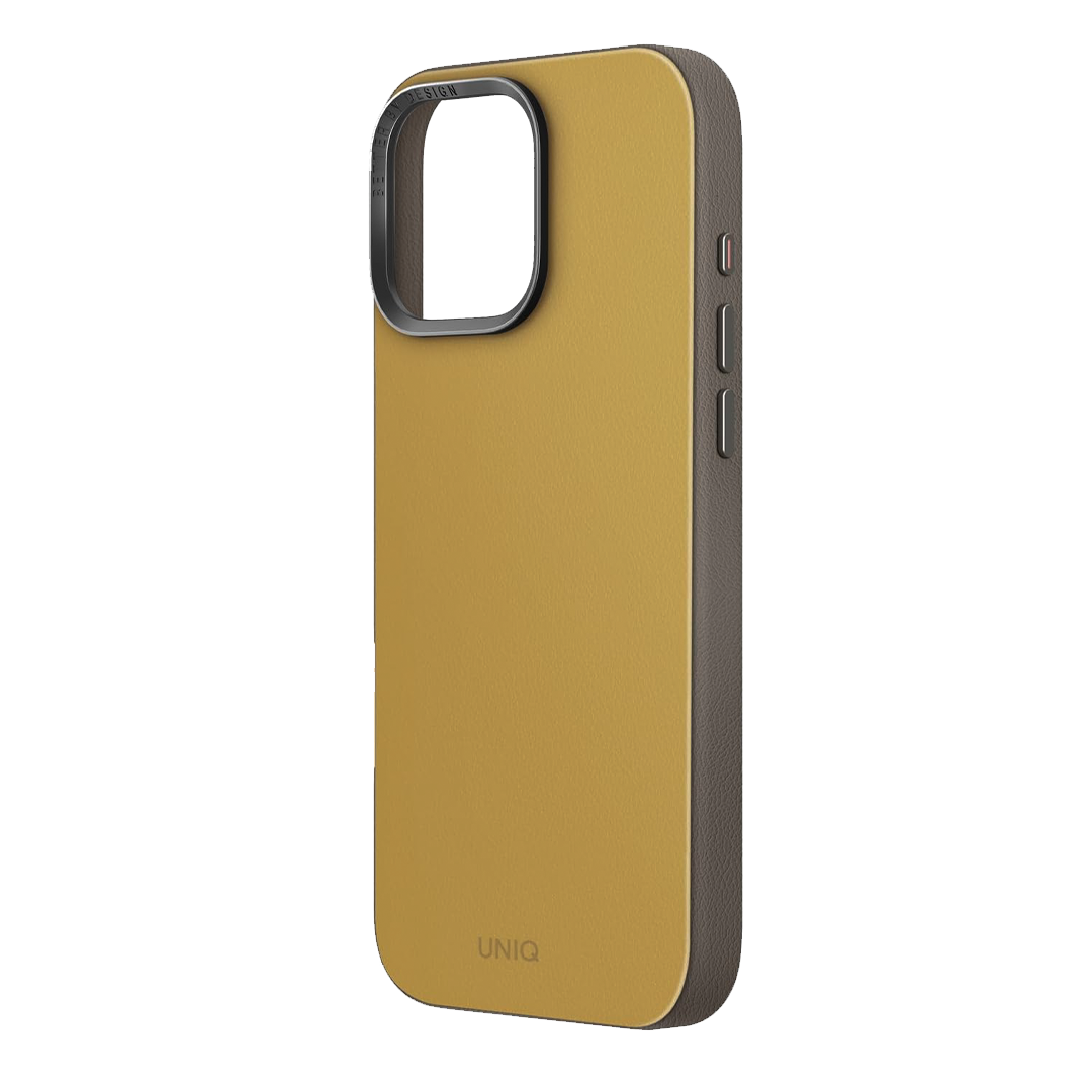UNIQ Lyden Back Cover Leatherette for iPhone 16 Pro