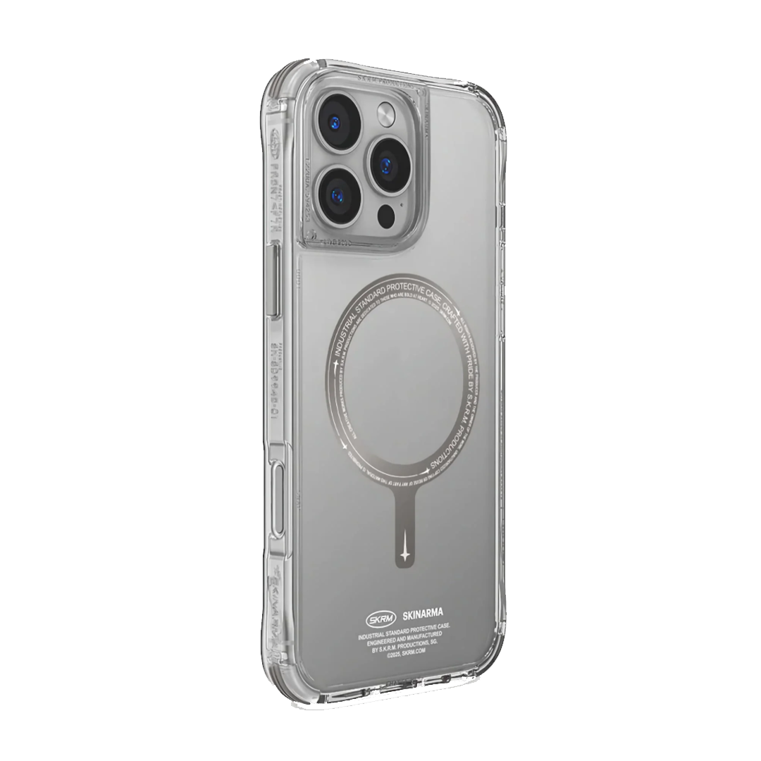 SKINARMA - BACK COVER SAIDO CLEAR MAGSAFE 16 PRO MAX