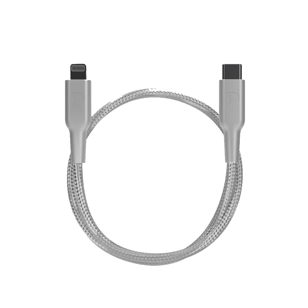 POWEROLOGY-USB-C TO LIGHTNING 1M WHITE