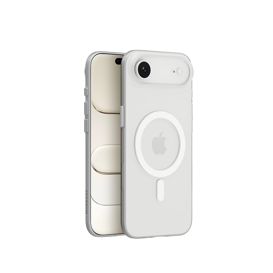 MAGEASY-SLIM CASE WHITE IPH 17 AIR 0.7MM