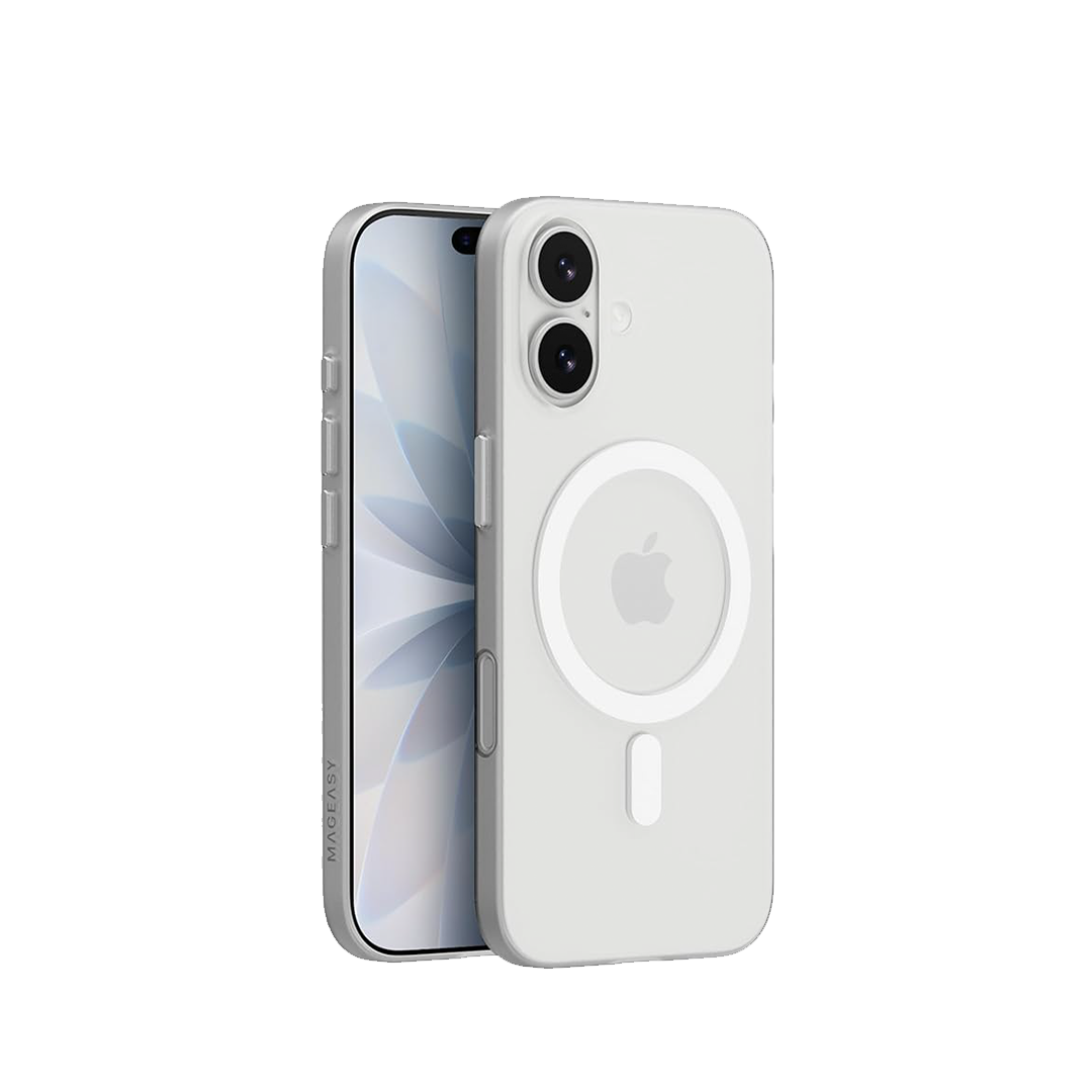 MAGEASY-SLIM CASE WHITE IPH 17 0.7MM