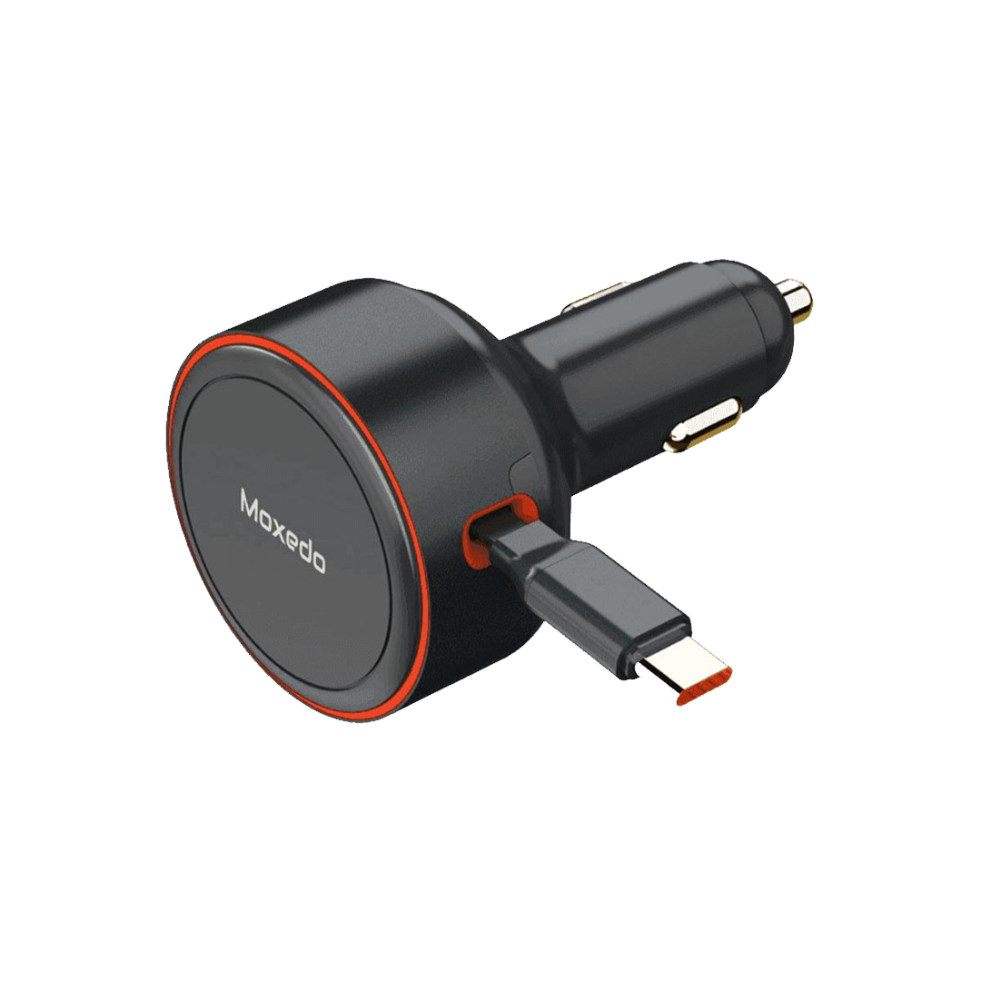 MOXEDO- CAR CHARGER WITH CABLE TYBE-C 60W
