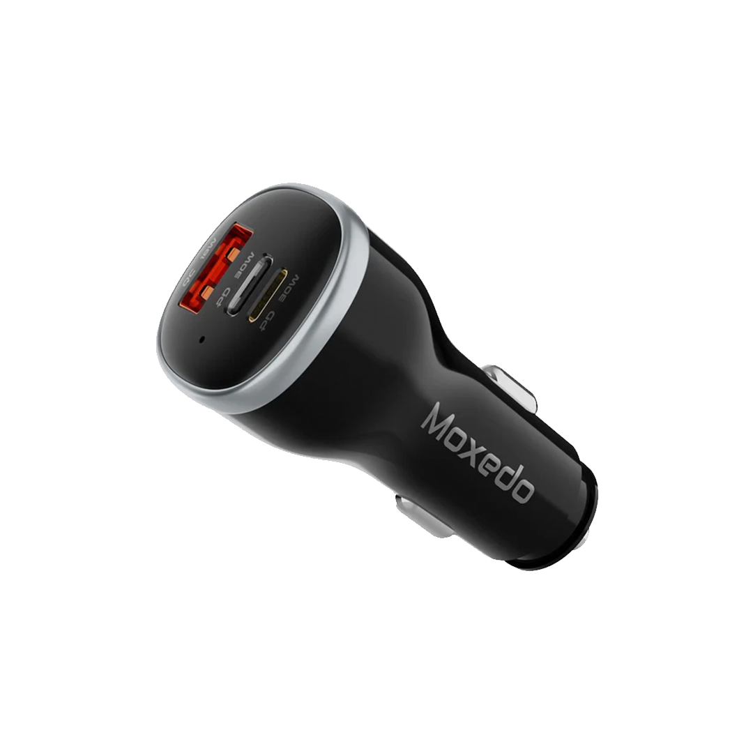 MOXEDO- CAR CHARGER WITH CABLE LIGHTNING 51W