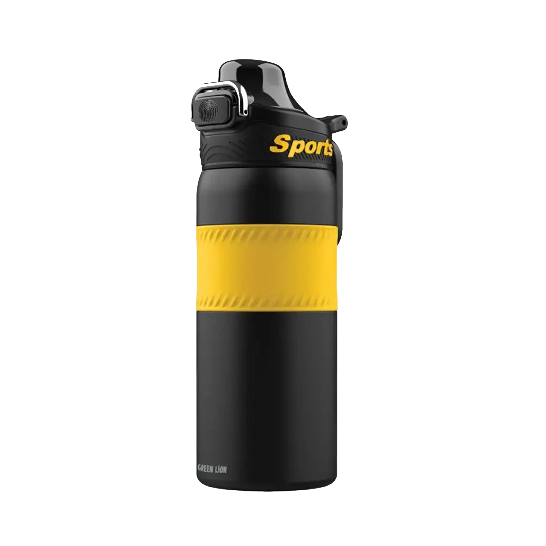 GREEN LION - STAINLESS STEEL BLACK,YELLOW 550ML