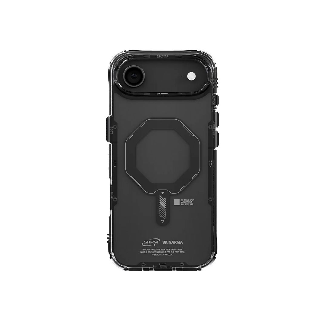 SKINARMA-BACK COVER SAIDO 17 AIR CLEAR MAG SAFE