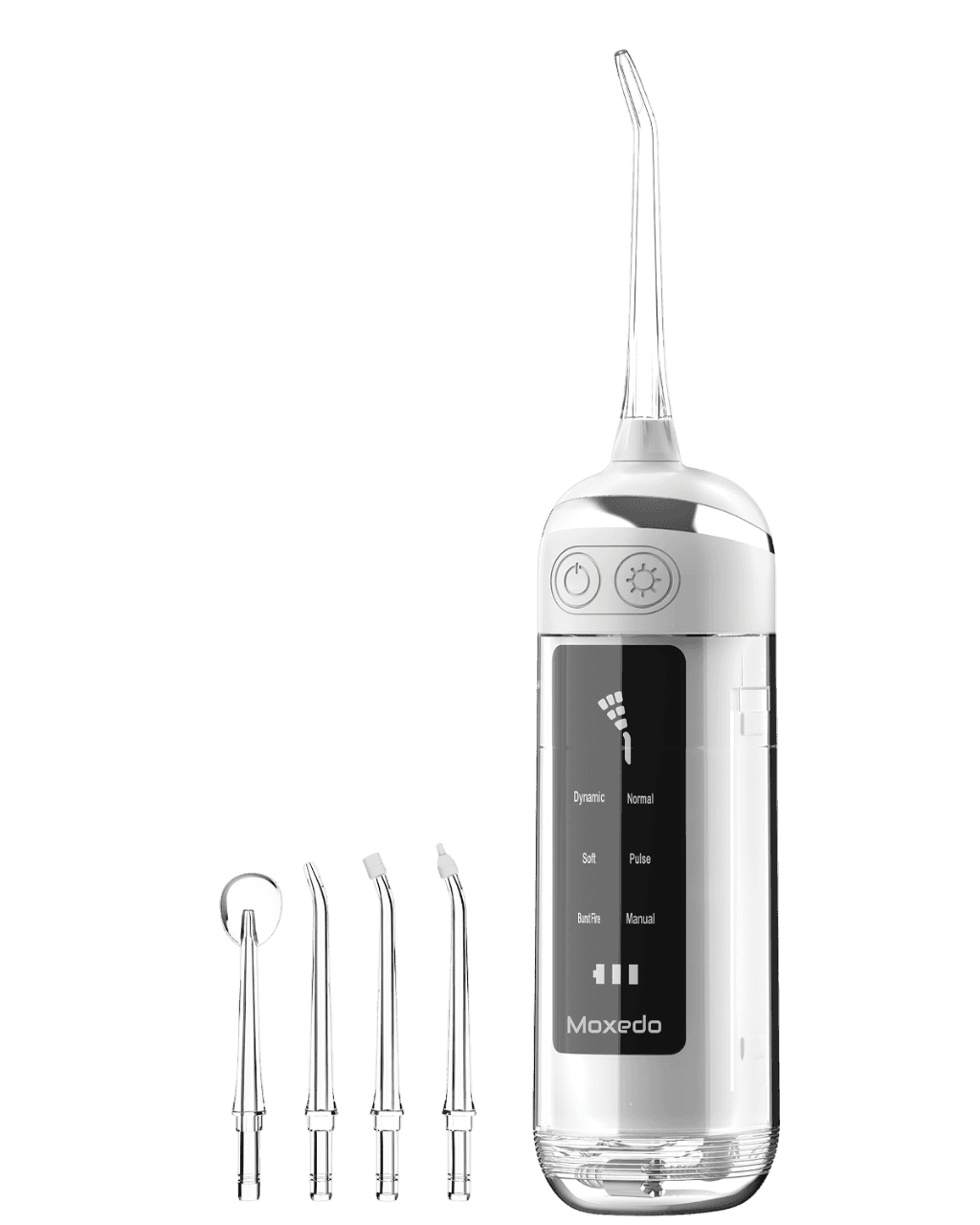 MOXEDO- PORTABLE WATER FLOSSER 6 CLEANING 180ML