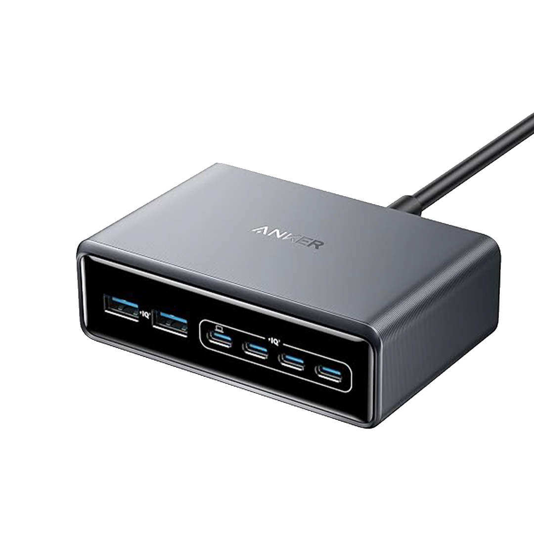ANKER- SUPERCHARGED CHARGING STATION 200W 6PORTS GAN