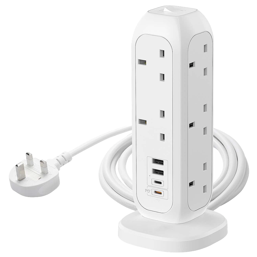 MOXEDO- SMART -HUB 11AC -2USB-C-2USB POWER STRIP