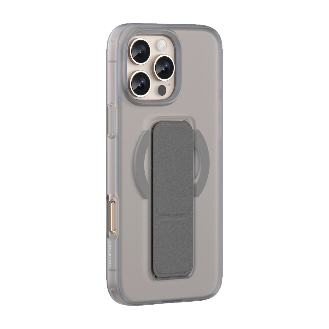 GREEN LION -BACK COVER WTHI GRIP-X & STAND 16 PRO GERAY